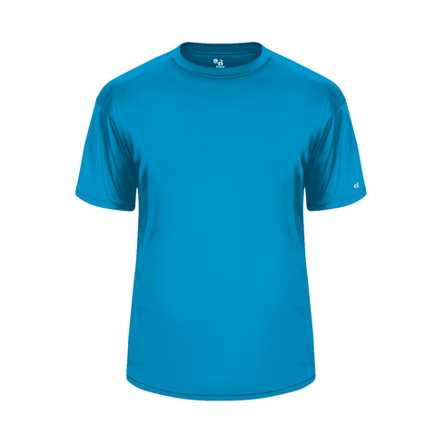 Badger Sport B-Core Tee, Sizes 2XL-4XL (412000-000608), Color 'Electric Blue'